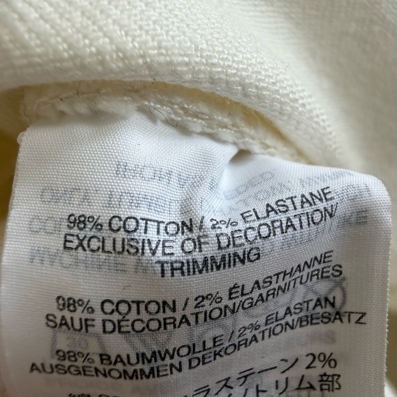 J. Crew White Denim Lace-Up Mini Skirt • 26 - Picture 6 of 7